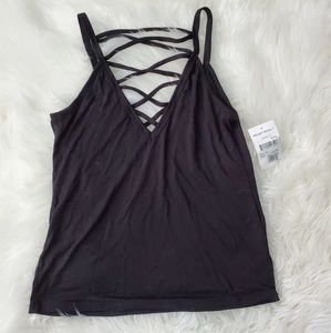 Project Social Criss Cross Vneck Tank